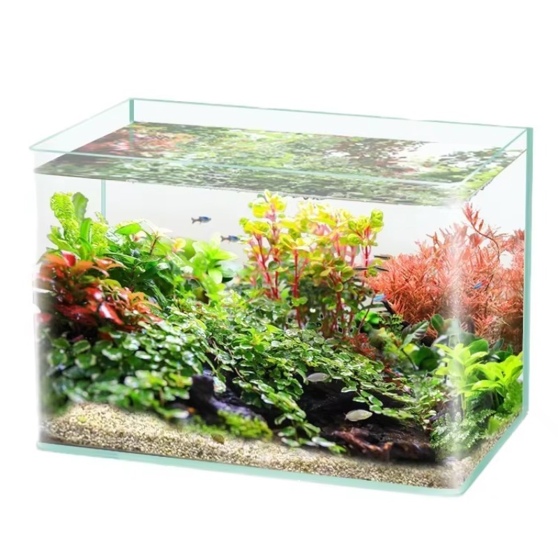 Aquarium Fish Glass - Коробка Упаковка Настольный аквариум Ультрабелый прозрачный