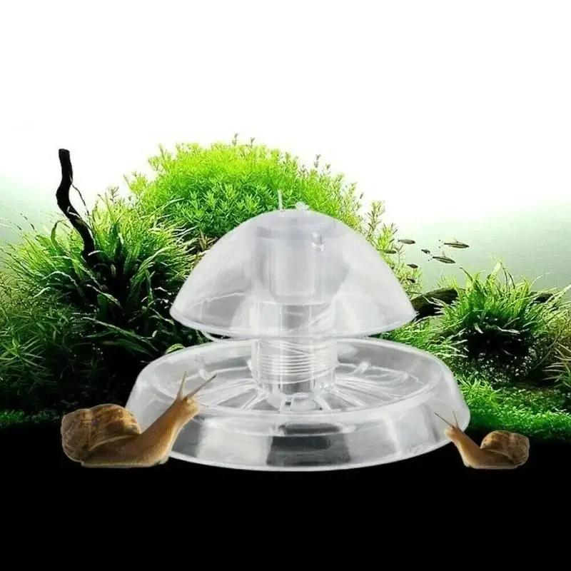 Aquarium Fish House - Новая прозрачная пластиковая ловушка для улиток