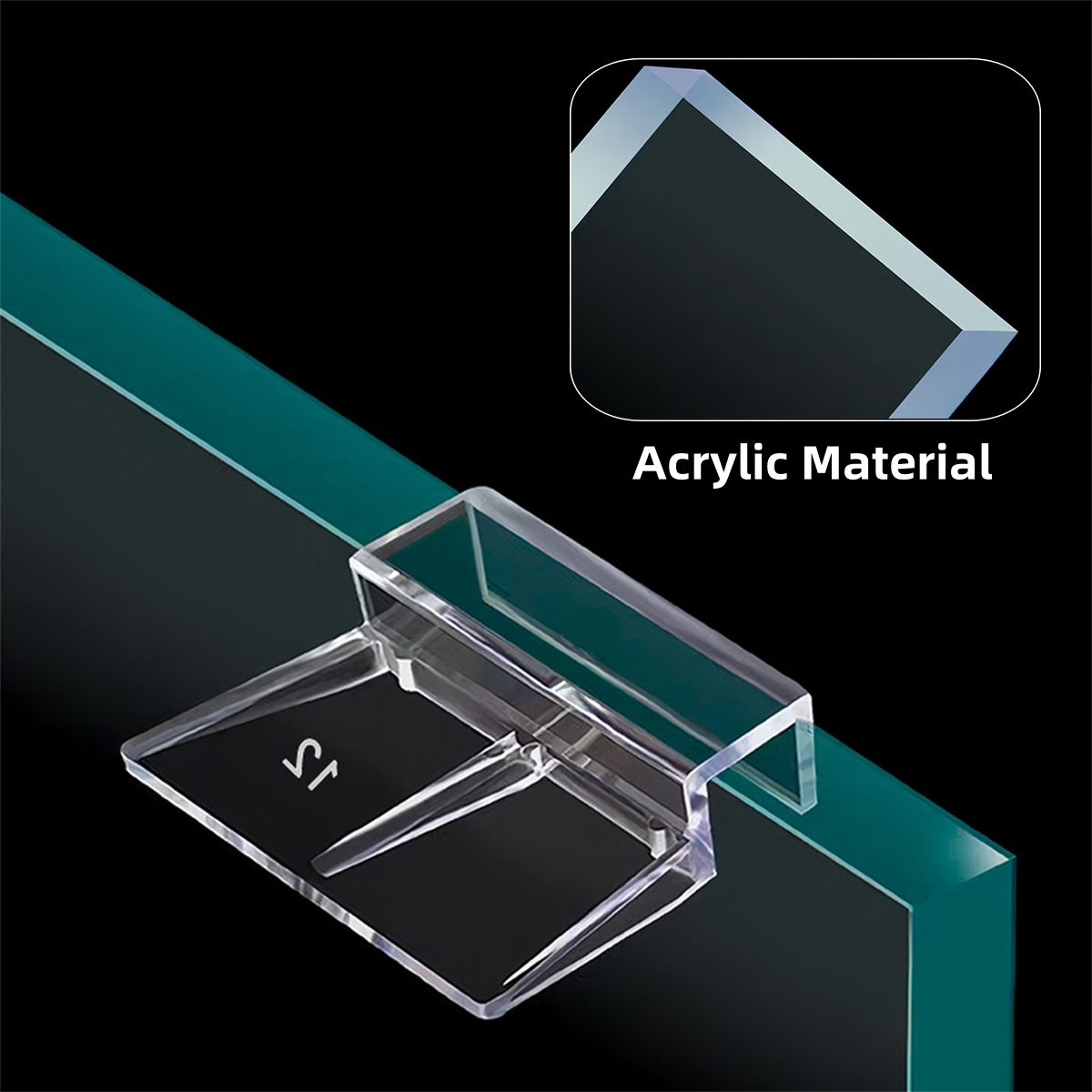 10 шт. прозрачные акриловые кр – обзор и цена Aquarium Fish Glass