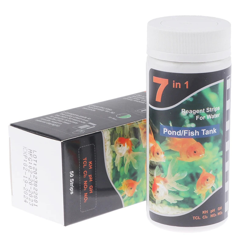 Тестовая полоса PH 7-в-1, комп – обзор и цена Aquarium Fish Pond