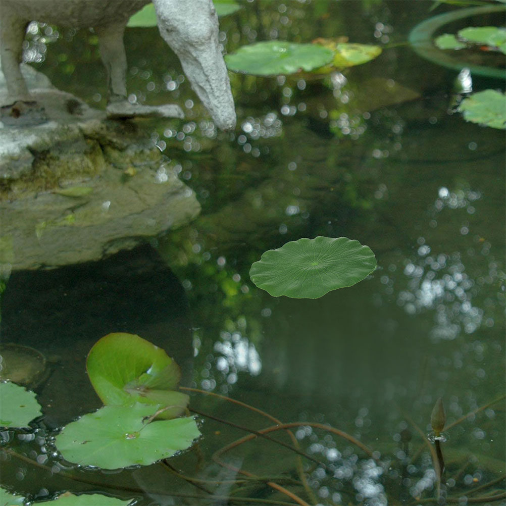 Искусственные листья лотоса, 1 – обзор и цена Aquarium Fish Pond