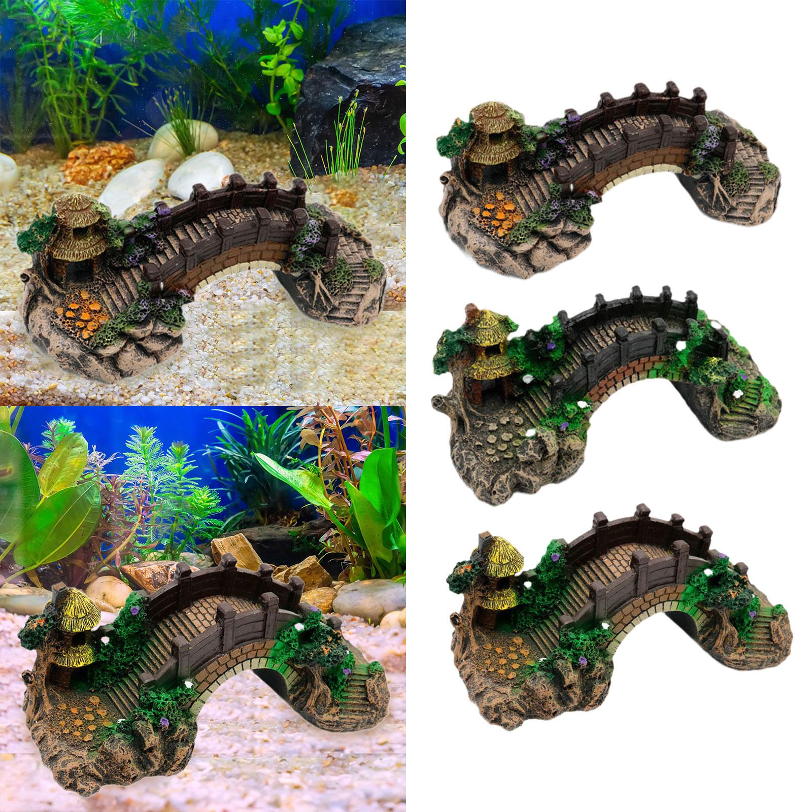 Украшение для аквариума, пейза – обзор и цена Aquarium Fish Bridge