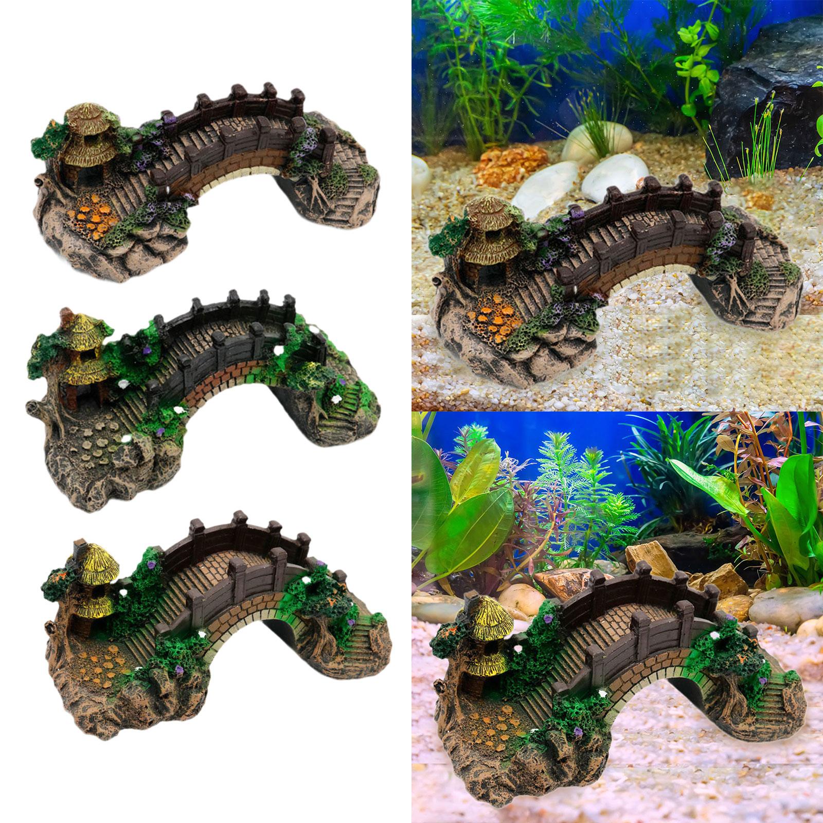 Украшение для аквариума, пейза – обзор и цена Aquarium Fish Bridge