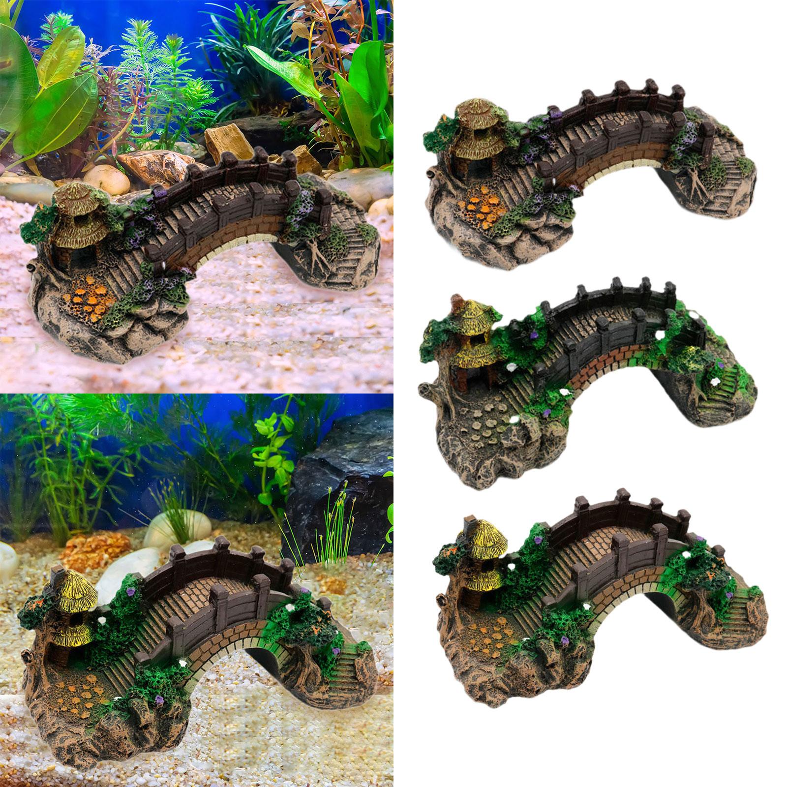 Украшение для аквариума, пейза – обзор и цена Aquarium Fish Bridge