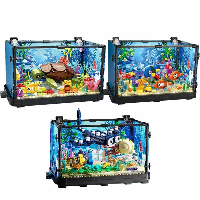 Набор строительных блоков для  – обзор и цена Aquarium Fish House
