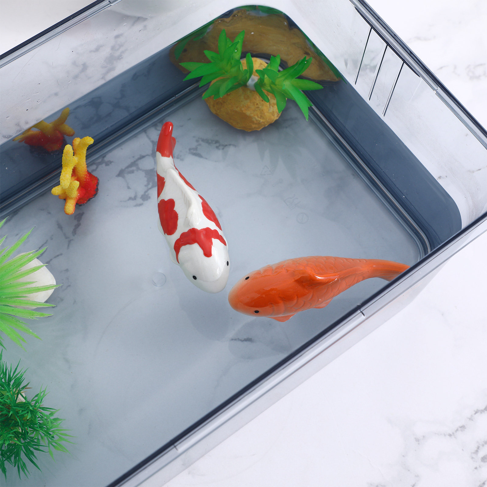 2 шт. плавающих украшений для  – обзор и цена Aquarium Fish Glass